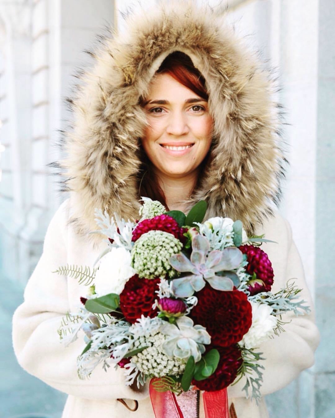 Winter Bride Bouquet