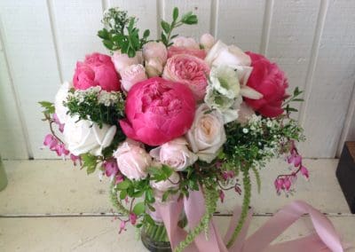 Bouquet with Peonies and Roses