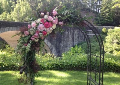 Peony Wedding Arbor