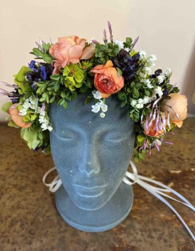 Flowercrown with Lily of the Valley